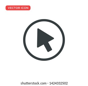 Pointer Cursor Icon Vector Illustration Design