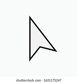 Pointer Cursor Icons. Web Arrows Cursor, Mouse Clicking and Grab Hand Pixel Icon. Computer Pointers, Internet Cursor Click. Vector Isolated Symbols.