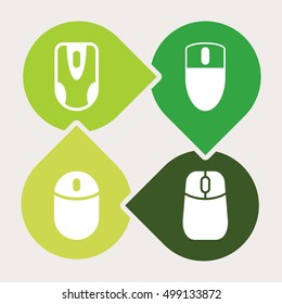 Pointer device vector object