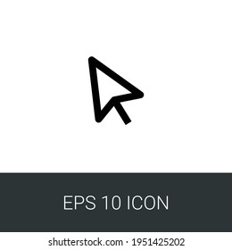 Pointer eps 10 simple icon