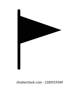  Pointer flag Isolated Vector icon which can easily modify or edit
