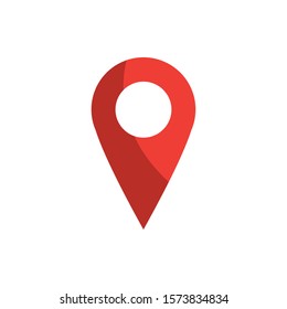 pointer gps map and navigation vector illustration