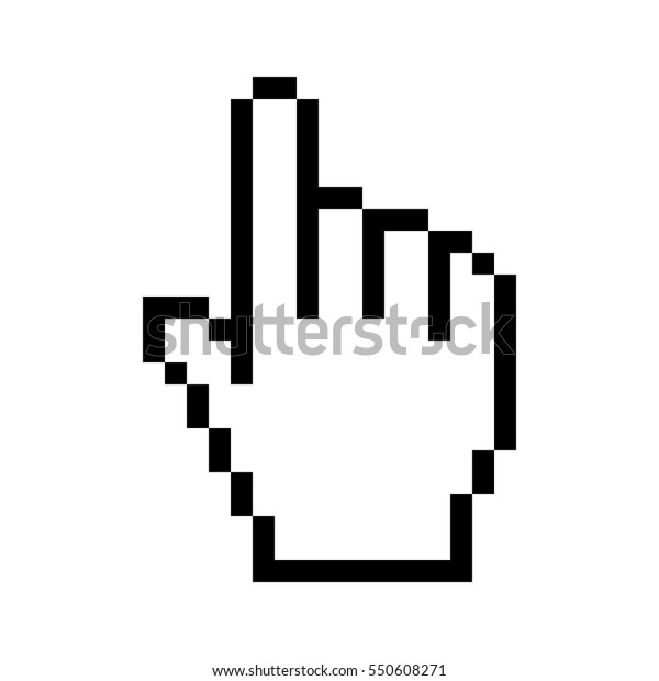 Pointer Hand Stock Vector (Royalty Free) 550608271