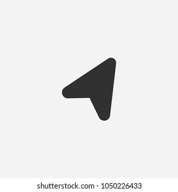 Pointer icon illustration isolated vector sign symbol