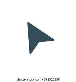 pointer icon illustration isolated vector sign symbol