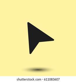 pointer icon illustration isolated vector sign symbol