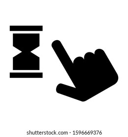pointer icon isolated sign symbol vector illustration - high quality black style vector icons
