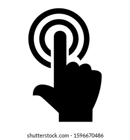 pointer icon isolated sign symbol vector illustration - high quality black style vector icons
