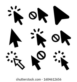 pointer icon isolated sign symbol vector illustration - Collection of high quality black style vector icons
