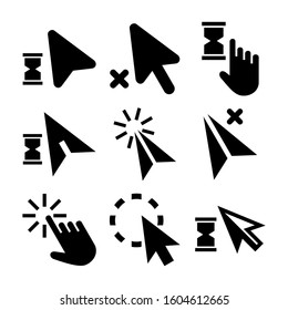 pointer icon isolated sign symbol vector illustration - Collection of high quality black style vector icons
