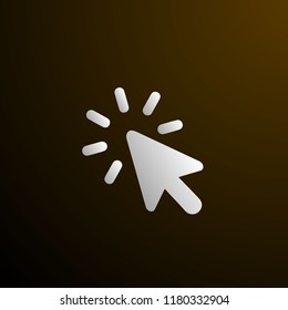 pointer icon logo concept for user interface