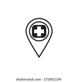 
Icono del puntero lugar de salud