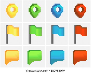 Pointer icon set