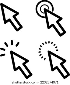 Pointer Icon Set : Vector