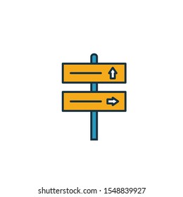 Pointer icon. Simple element from tourism icons collection. Creative Pointer icon ui, ux, apps, software and infographics.