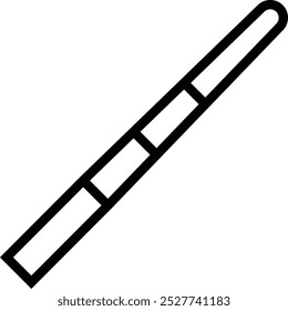 pointer icon. Thin linear style design isolated on white background