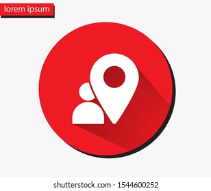 pointer icon. Vector Eps 10 . Lorem Ipsum Flat Design