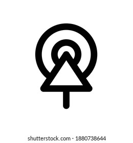 Pointer icon vector, eps 8