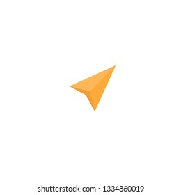 Pointer icon. Vector flat design