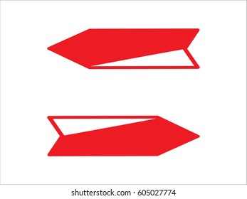 Pointer, icon, vector illustration eps10