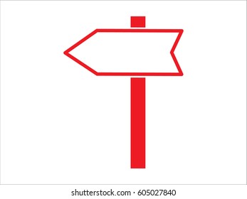 Pointer, icon, vector illustration eps10