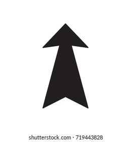 Pointer, icon, vector illustration eps10