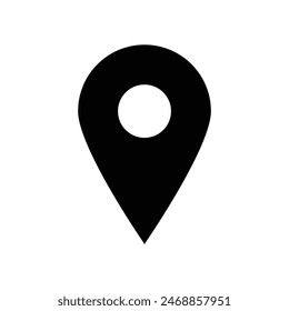 pointer icon vector isolated on white background