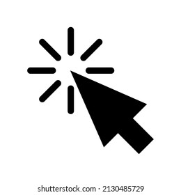 Pointer Icon Vector Symbol Design Illustration