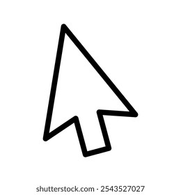 Pointer Icon Vector Symbol Design Illustration