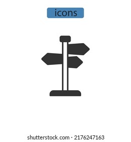 pointer icons  symbol vector elements for infographic web