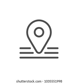 Pointer line icon
