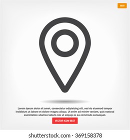 pointer .line vector icon
