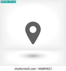 pointer .line vector icon