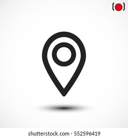 pointer .line vector icon