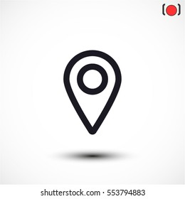 pointer .line vector icon