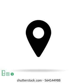 pointer .line vector icon