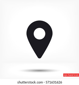 pointer .line vector icon