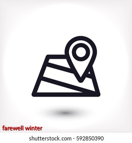 pointer .line vector icon