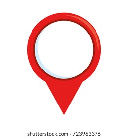 pointer location isolated icon