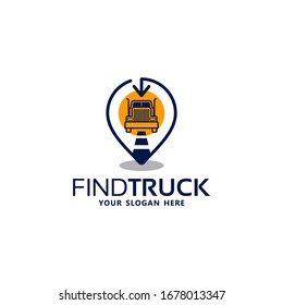 Pointer Location Logo Design Vector Template