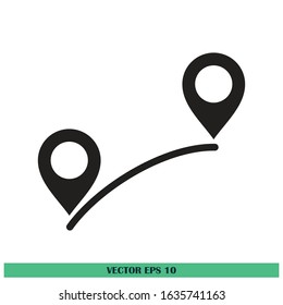 pointer map location icon vector design element eps10