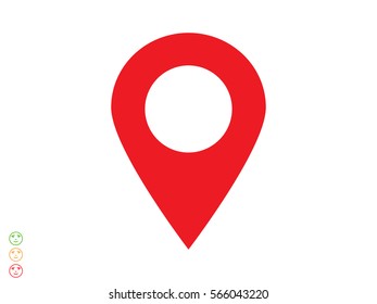 pointer, navigation, icon, vector illustration eps10