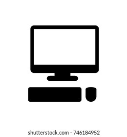 pointer on display icon illustration isolated vector sign symbol
