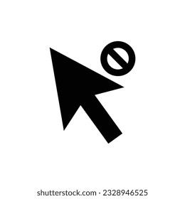 Pointer selection icon vector illustration on white background design.