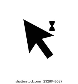 Pointer selection icon vector illustration on white background design.