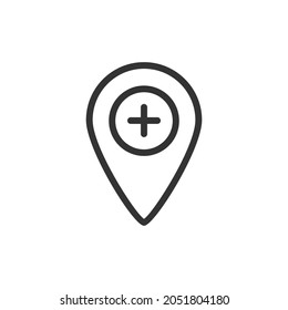 Pointer thin line icon. Symbol in trendy outline style. Premium design for web and apps. Perfect for UI. 
