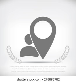 pointer vector icon