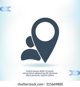pointer vector icon