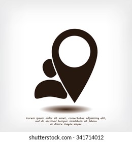 pointer vector icon