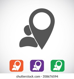 pointer vector icon
